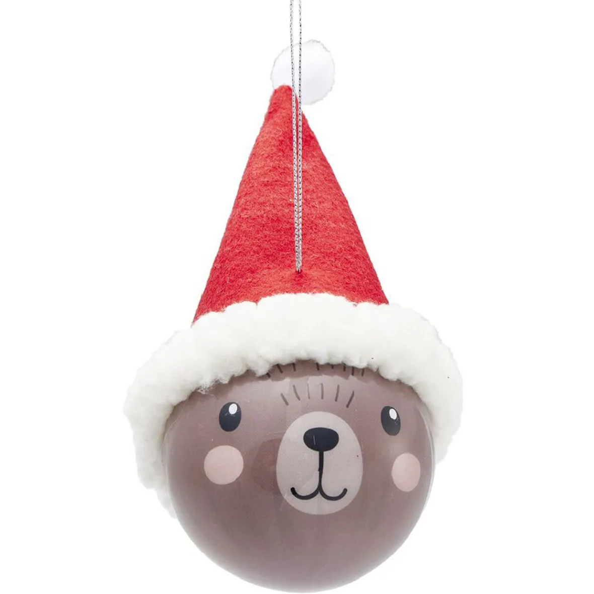 Boule de Noël avec bonnet à suspendre-Gifi New