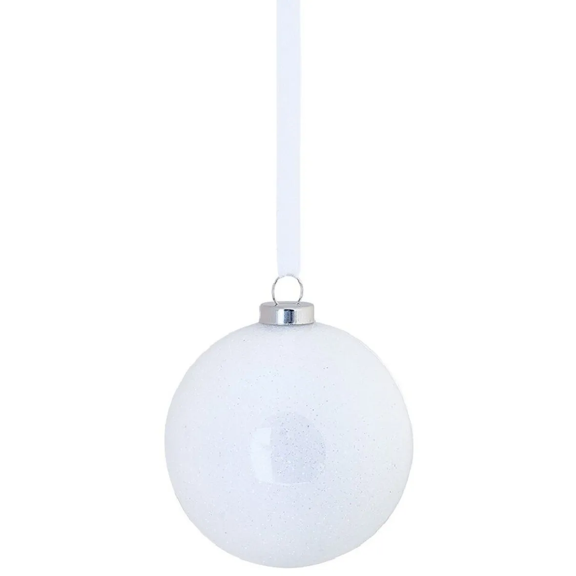 Boule de Noël colorée pailletée-Gifi