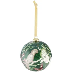 Boule de Noël décor Paradise tropique-Gifi New