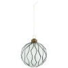 Boule de Noël design en verre-Gifi New