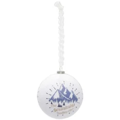 Boule de Noël design exclusif chalet Ø8 cm-Gifi Outlet