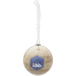 Boule de Noël design exclusif chalet Ø8 cm-Gifi Outlet
