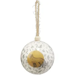 Boule de Noël design forêt Ø8cm-Gifi Online