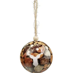 Boule de Noël design forêt Ø8cm-Gifi Online