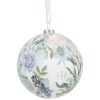 Boule de Noël design jardin d'Hiver Ø8 cm-Gifi Discount