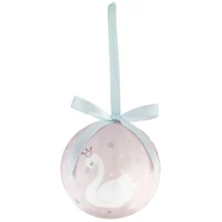 Boule de Noël design Noël poudré-Gifi Discount