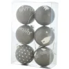 Boule de Noël design scandinave x6-Gifi Online
