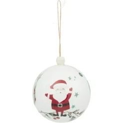 Boule de Noël design tradition Ø8 cm-Gifi Hot