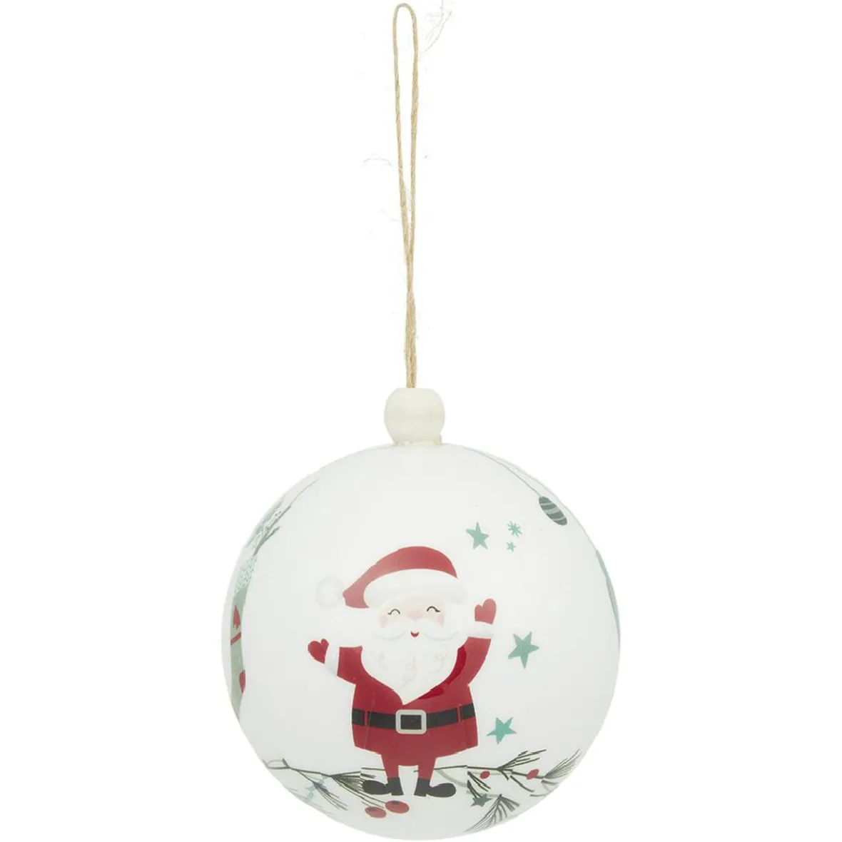 Boule de Noël design tradition Ø8 cm-Gifi Hot