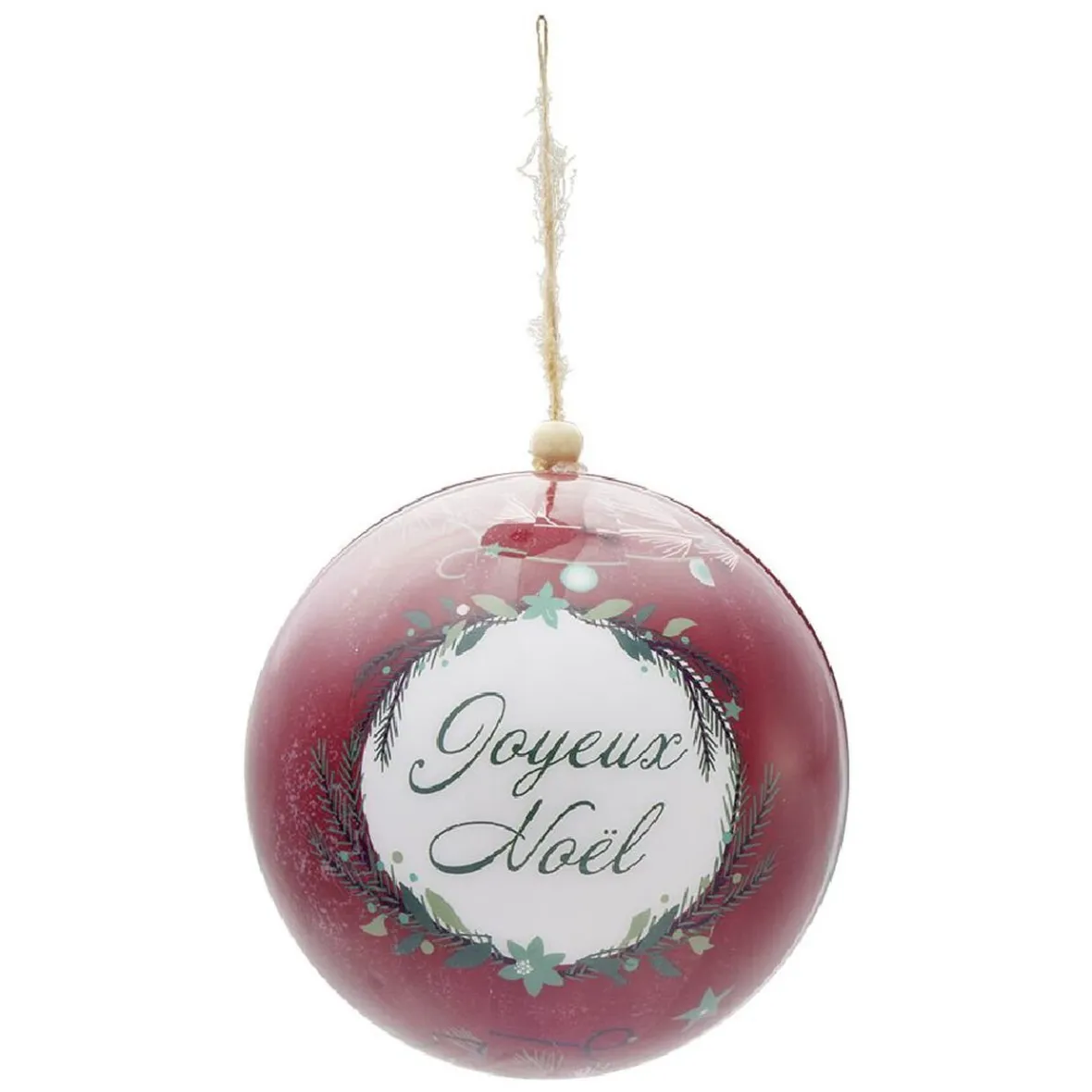 Boule de Noël design tradition Ø12 cm-Gifi Clearance