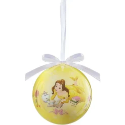 Boule de Noël Disney La Belle et la Bête-Gifi Discount