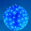Boule de Noël lumineuse bleue clignotante-Gifi