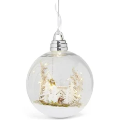 Boule lumineuse à suspendre Ø20,5cm - 2 modèles-Gifi Outlet