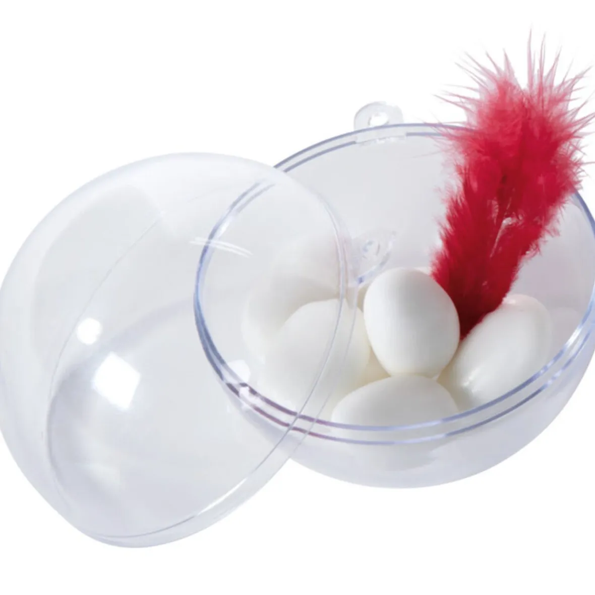 Boule transparente pour dragées x3-Gifi New