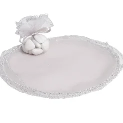 Bourse rond à dragées argenté x6-Gifi Outlet