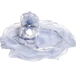 Bourse rond à dragées argenté x6-Gifi Clearance