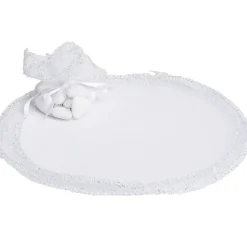 Bourse rond à dragées blanc x6-Gifi Discount