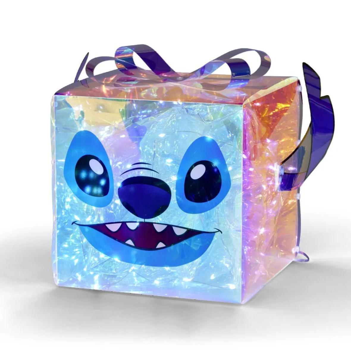 Cadeau décoratif Noël Disney Stitch lumineux 80LED H23cm-Gifi Best