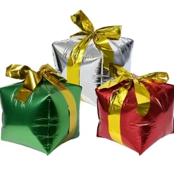 Cadeau gonflable x3 - 33x33x33cm-Gifi