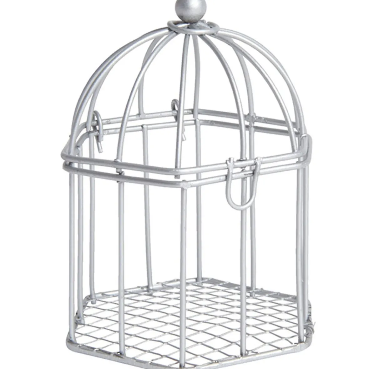 Cage à dragées argentée x2-Gifi