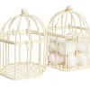 Cage à dragées ivoire x2-Gifi Discount