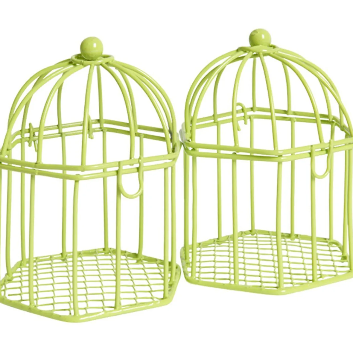 Cage à dragées verte anis x2-Gifi Outlet
