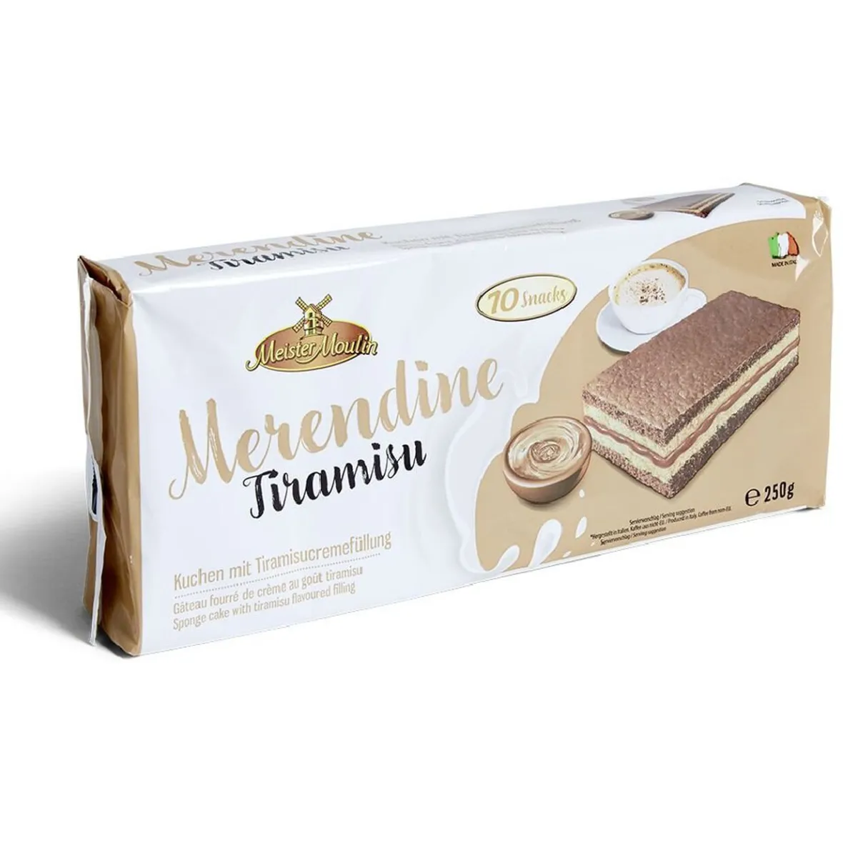 Cake fourré crème tiramisu 10 pièces 250g-Gifi Hot