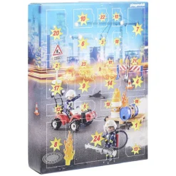 Calendrier de l'Avent pompier Playmobil-Gifi