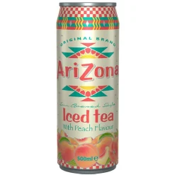 Canette boisson Arizona thé vert pêche miel 50cl-Gifi Discount