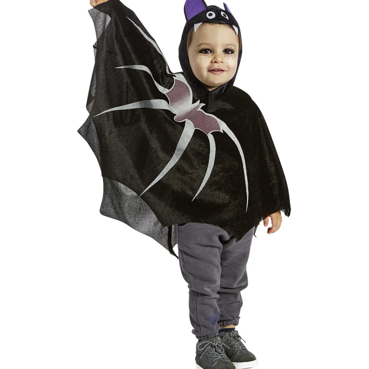 Cape chauve-souris enfant Halloween 3/4ans-Gifi New