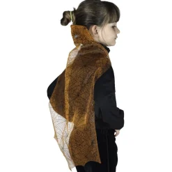 Cape Halloween pour enfant 7/9 ans orange violet ou vert-Gifi Online