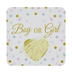 Carte à gratter révélation fille ou garçon x6 - 2 modèles-Gifi Discount