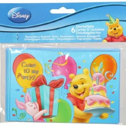 CARTE INVITATION WINNIE X6-Gifi Online