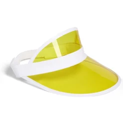 Casquette visière adulte jaune-Gifi Discount