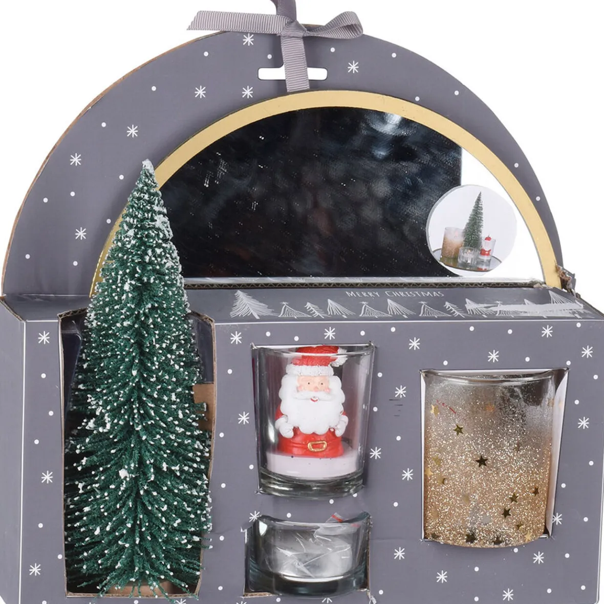 Centre de table décor Noël 5 pièces-Gifi Online