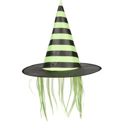Chapeau de sorcière adulte Halloween Ø40xH38cm-Gifi Discount