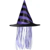 Chapeau de sorcière avec cheveux enfant-Gifi Outlet