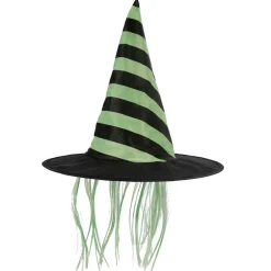 Chapeau de sorcière avec cheveux adulte-Gifi Clearance