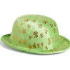 Chapeau Saint-Patrick taille adulte polyester vert avec trèfles dorés-Gifi Discount