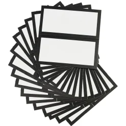 Chevalet marque place x 20 noir et blanc-Gifi