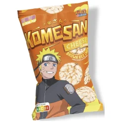 Chips de riz complet Komesan goût fromage Naruto 60g-Gifi