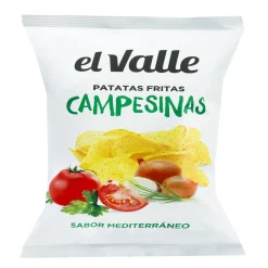 Chips El Valle Campesinas saveur méditerranéenne 130g-Gifi Hot