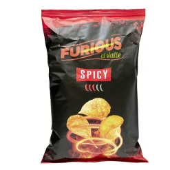 Chips El Valle Furious saveur pomme de terre épicée 120g-Gifi Clearance
