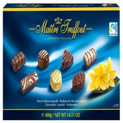 Chocolats pralinés Maître Truffout 400gr - Boîte bleue-Gifi Best