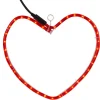 Coeur lumineux tube rouge h.27 cm-Gifi Discount