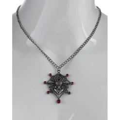 Collier toile d'araignée Halloween-Gifi New