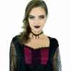 Collier tour de cou femme vampire Halloween-Gifi New