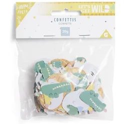 Confetti thème animaux sauvages 20g-Gifi Online