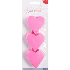 Confettis coeur rose fuchsia en papier-Gifi Clearance