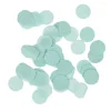 Confettis en papier rond vert d'eau ø 2 cm-Gifi New